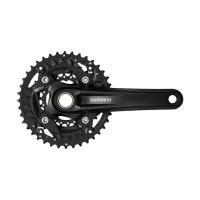 Система шатунов 3ск. 40T Shimano Deore MT500-3, 175мм, 40/30/22T, 10-ск, интегр-й вал