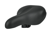 Седло DS-2417, 260x170мм, комфорт, эластомер, 620гр, черный