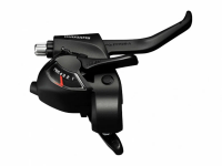Комборучка правая 7ск. Shimano Tourney EF41, 2 пальца, черный