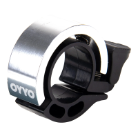 Звонок OYYO BL700, ударный, хомут-невидимка (Q-type), серебристый