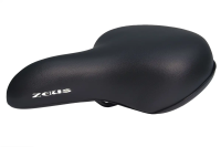 Седло Zeus Z-9050 City Bike 245x205мм, 520гр, черное