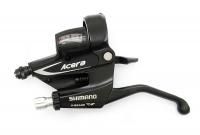 Комборучка левая 3ск. Shimano Acera M360, черный