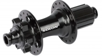 Втулка задняя 32H Solon DH938TR BOOST, ось 12x148мм, черн, disc IS6, 4 пром, под кассету