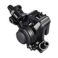 Тормоз дисковый механический Shimano BR-M375, пер./зад. (калипер+колодки) черн.