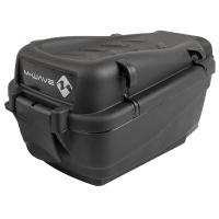 Бокс на багажник M-Wave Amsterdam Easy Box S-M, V=5л 27x20x15см, пластик пыле/влагозащ. черн.