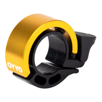 Звонок OYYO BL700, ударный, хомут-невидимка (Q-type), золотой