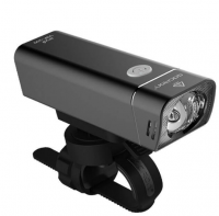 Передний фонарь Gaciron V9F600, 600lm,1диод, Li-аккум, USB, алюм., черный