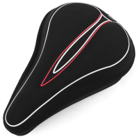 Накладка на седло Vinca Sport XD-18, 275x180мм, с памятью, вес 160гр, черный