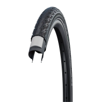 Велопокрышка 28"/700x35C (37-622), Schwalbe Delta Cruiser, Plus Puncture B/B+RT HS431 Green