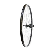 Колесо в сборе 28-29" переднее, Trix, AV, втулка ал., диск. эксц., обод дв. 19.4x21.4мм, черн.