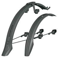Комплект крыльев SKS VELOFLEXX 55 для 28" ширина 55мм, черный, 11665