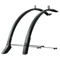 Комплект крыльев SKS Velo42 Urban Set, 27.5-28" (для шин 1.1"-1.5"), черный с усами, 10998