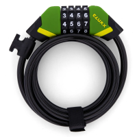 Велозамок CLUXX Gardia 850C Green/Black (см:150)