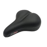 Седло Velo VL-6123 End Zone, комфорт 254x205мм эластомер, вакуумн. черное