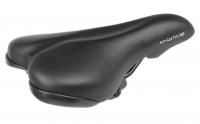 Седло M-Wave TEEN TWO, подростк. 242x143мм для 20"-26" вело 493г черное