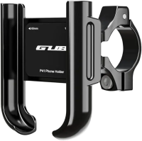 Держатель для телефона GUB P41, черн., алюм.