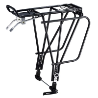 Багажник Ostand CD-251QR, алюм, 24-29" регул. для диск. торм. крепл.к эксцентр. черный