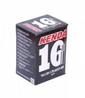 Камера 16"x1.50-1.75 (40/47-305) AV, "узкая" для складных вело, Kenda