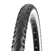 Велопокрышка 26"x1.95 (50-559), Kenda Khan K935, черно-белая, полуслик