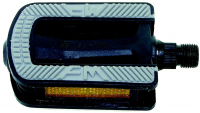 Педали M-Wave Steady K4, с отражат. антискольз., черные
