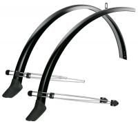 Комплект крыльев SKS Commuter Hybrid 45mm, 28", черный с брызгов., 10955