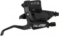 Комборучка правая 9ск. Shimano Alivio ST-M430-R, чёрный