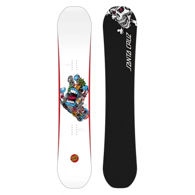 Сноуборд Santa Cruz Pitchgrim Hand white.Размер: 163