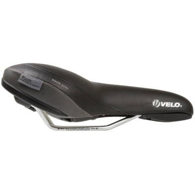 Седло Velo Plush Tour Uni, комфорт 261x171мм анатом. эластомер.