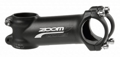 Вынос внешний 100мм, для руля 31.8мм, Zoom, +7`, алюм. кован. черный