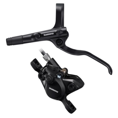 Гидравлический тормоз передний Shimano BL-MT200(L)/BR-MT200(F), SM-MA-F160P/S, 750мм, черный