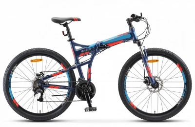 Велосипед Stels Pilot-950 MD 26" V010 17.5" темно-синий