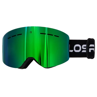 Маска горнолыжная LosRaketos ATOM GREEN CHROM арт 22102