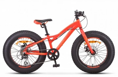 Велосипед Stels Aggressor MD 20" V010 11" Неоновый-красный