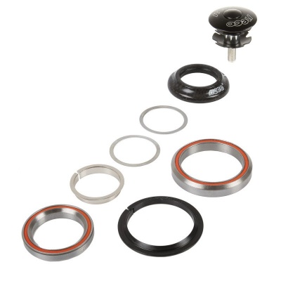 Рулевая Neco 1⅛"-1.5" 28.5/41.8/52/39.8мм, 45`x45` алюм. интегр. картр. 77г черный