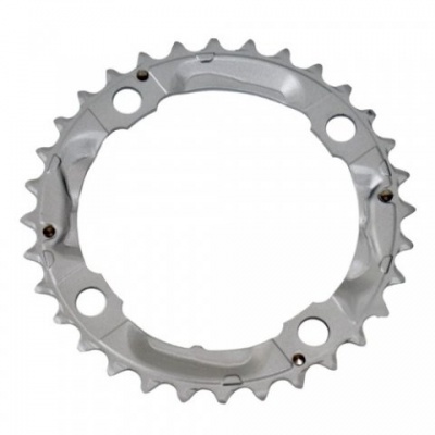 Звезда передняя Shimano Alivio, для FC-M430-8 32T, серебристая
