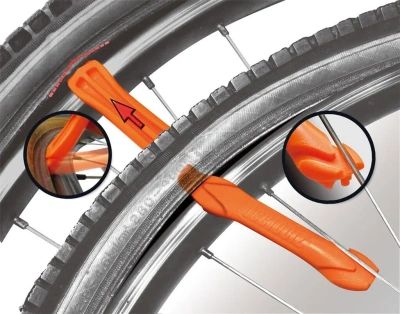 Монтажки IceToolz POM Tire Levers 64P3, 3шт, пластик