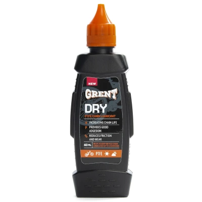 Смазка Grent PTFE Dry Lube, для сухой погоды, с тефлоном, 60мл