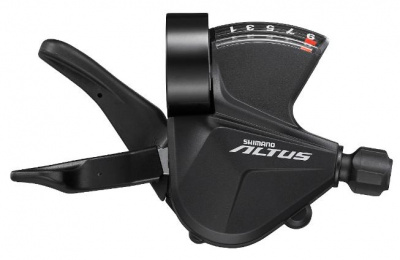 Шифтер правый 9ск. Shimano Altus M2010, 2050мм, инд. уп. черный