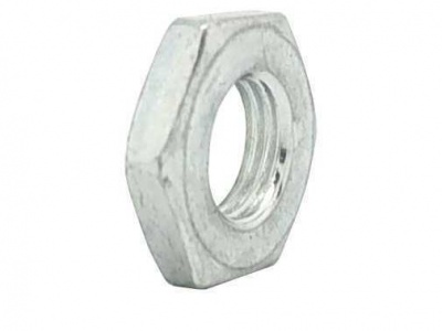 Гайка оси 3/8" TI-627G Cr-Mo, серебристая