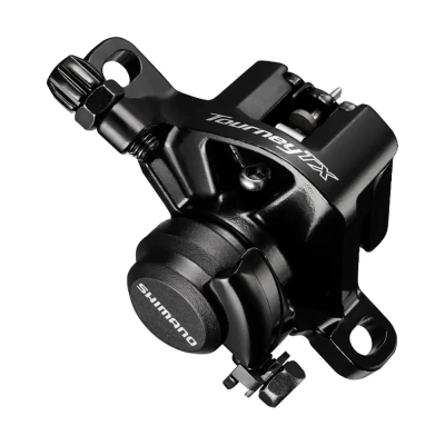 Тормоз дисковый механический Shimano Tourney BR-TX805, передний, черный