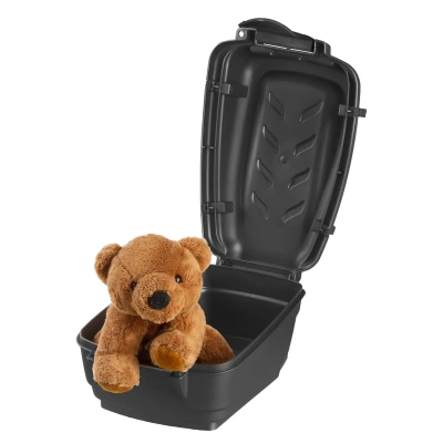 Бокс на багажник M-Wave Amsterdam Easy Box S-M, V=5л 27x20x15см, пластик пыле/влагозащ. черн.