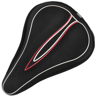 Накладка на седло Vinca Sport XD-18, 275x180мм, с памятью, вес 160гр, черный