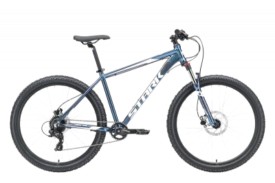 Велосипед Stark Hunter 27.3 HD 2023, синий/черный/белый, 16"