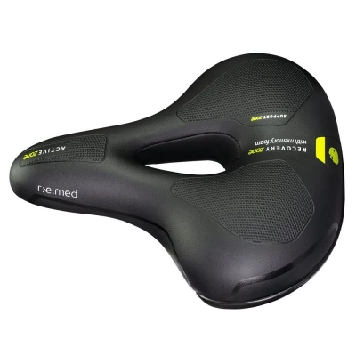 Седло Selle Royal Remed City Relaxed 249x207мм 608гр черное