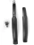 Комплект крыльев Vinca Sport HN-06-1, удлиненные, 24"-26", материал пластик, черный
