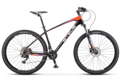 Велосипед Stels Navigator-790 D 27.5" V010 18" Чёрный/красный