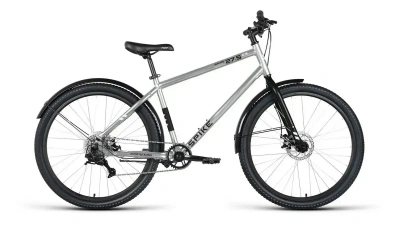 Велосипед FORWARD SPIKE CX 27,5 18" 2026 серебристый