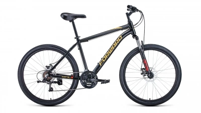 Велосипед FORWARD HARDI 26 2.1 DISC 2021, черный