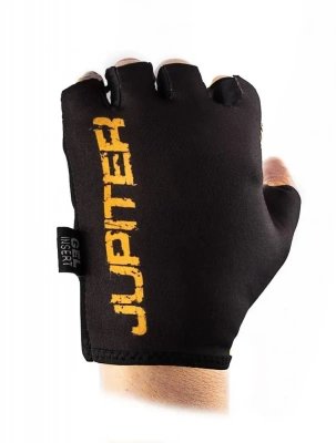 Перчатки Vinca NEW JUPITER, черные с желтым, размер XS