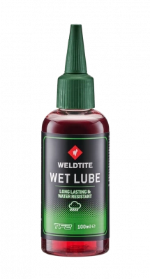 Смазка Weldtite TF2 Extreme Wet, синтетическая, для влажной погоды, 100мл